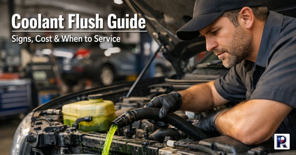 Coolant Flush: What Drivers Should Know Before Overheating Turns Into a Bigger Repair