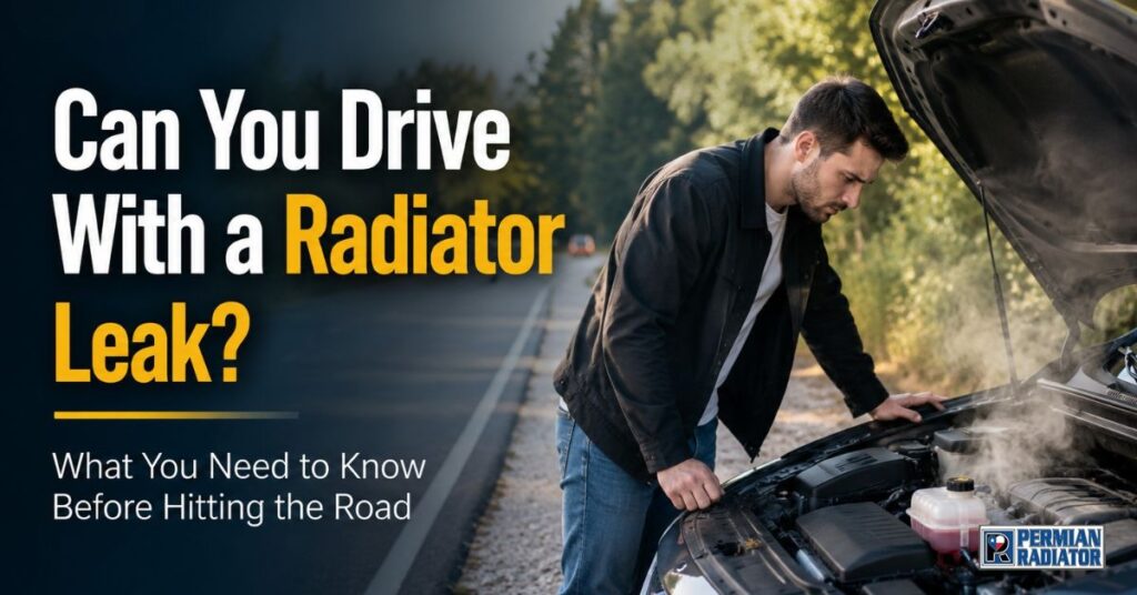 Can You Drive With a Radiator Leak?
