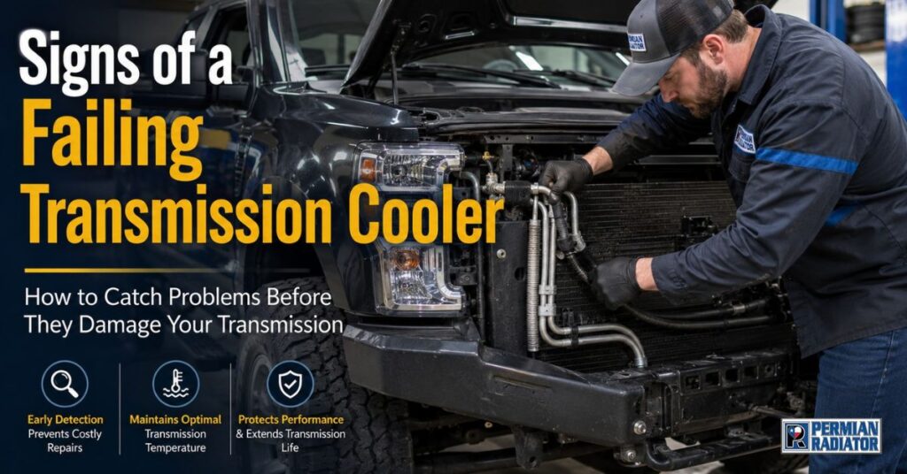 Signs of a Failing Transmission cooldr