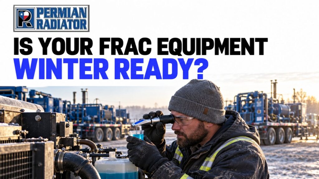 How Should You Prepare Frac Equipment Cooling